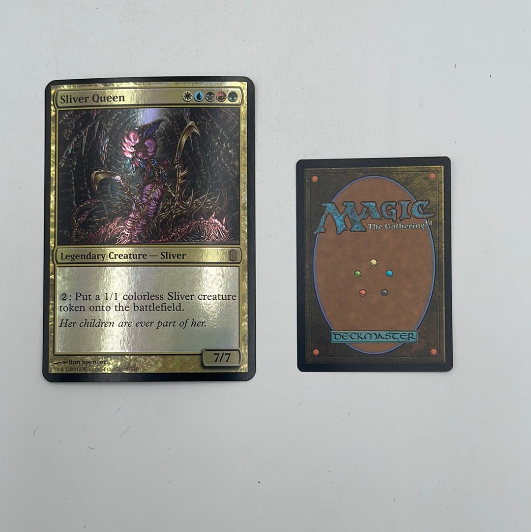 Sliver Queen Foil Over-Sized Card Making Mythic Sliver Queen Foil Over-Sized Card Making Mythic