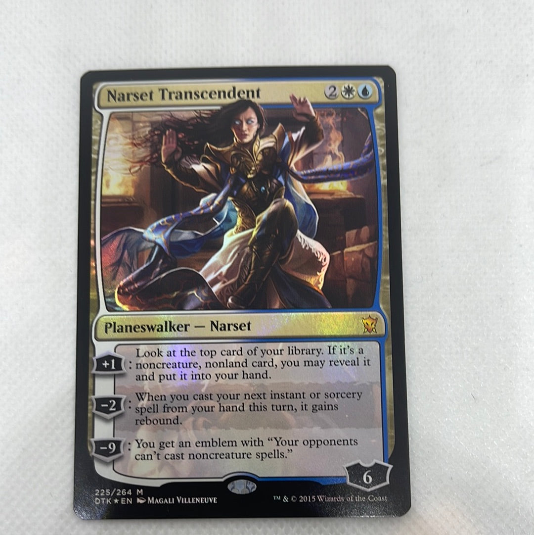 Narset Transcendant - Dragons of Tarkir Foil Making Mythic Narset Transcendant - Dragons of Tarkir Foil Making Mythic