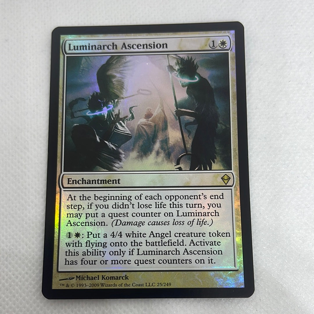 Luminarch Ascension - Zendikar Foil Making Mythic Luminarch Ascension - Zendikar Foil Making Mythic