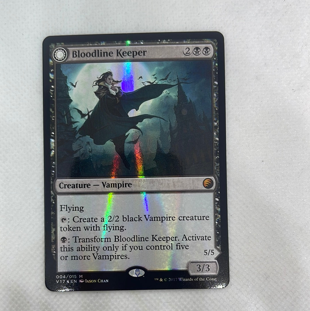 Bloodline Keeper - From the Vault Transform Foil Making Mythic Bloodline Keeper - From the Vault Transform Foil Making Mythic