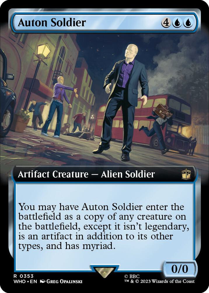 Auton Soldier - Universes Beyond Doctor Who #353
