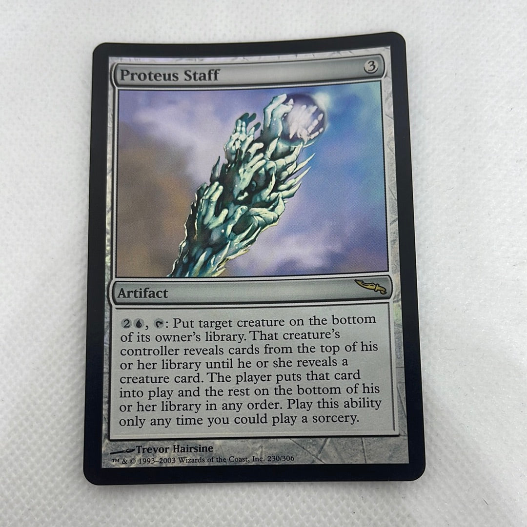 mtg staff cards Proteus Staff