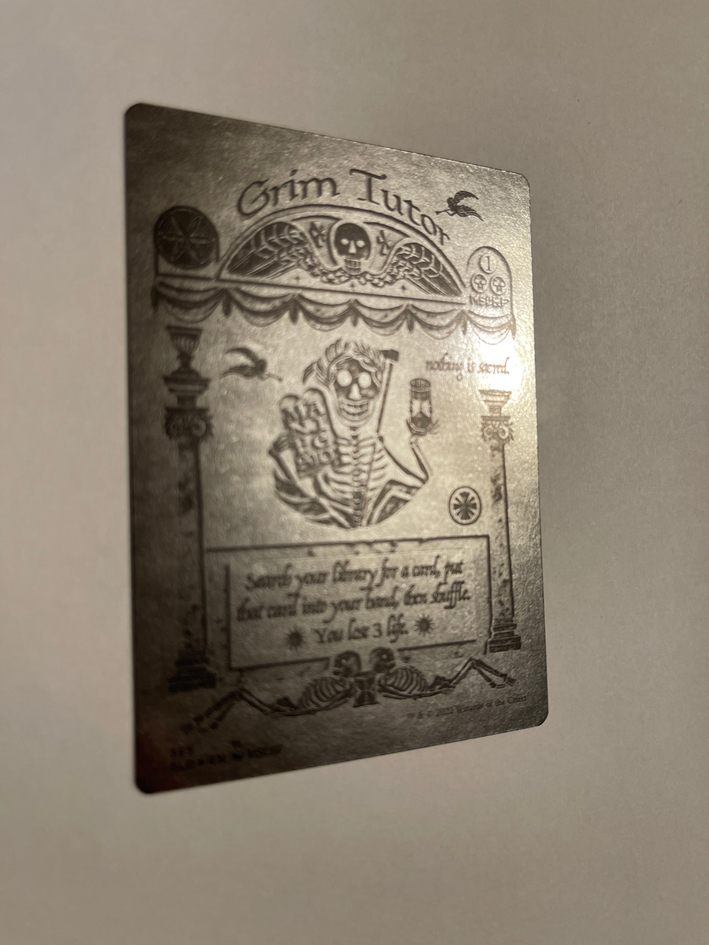 Grim Tutor - Secret Lair MSCHF 365 FOIL