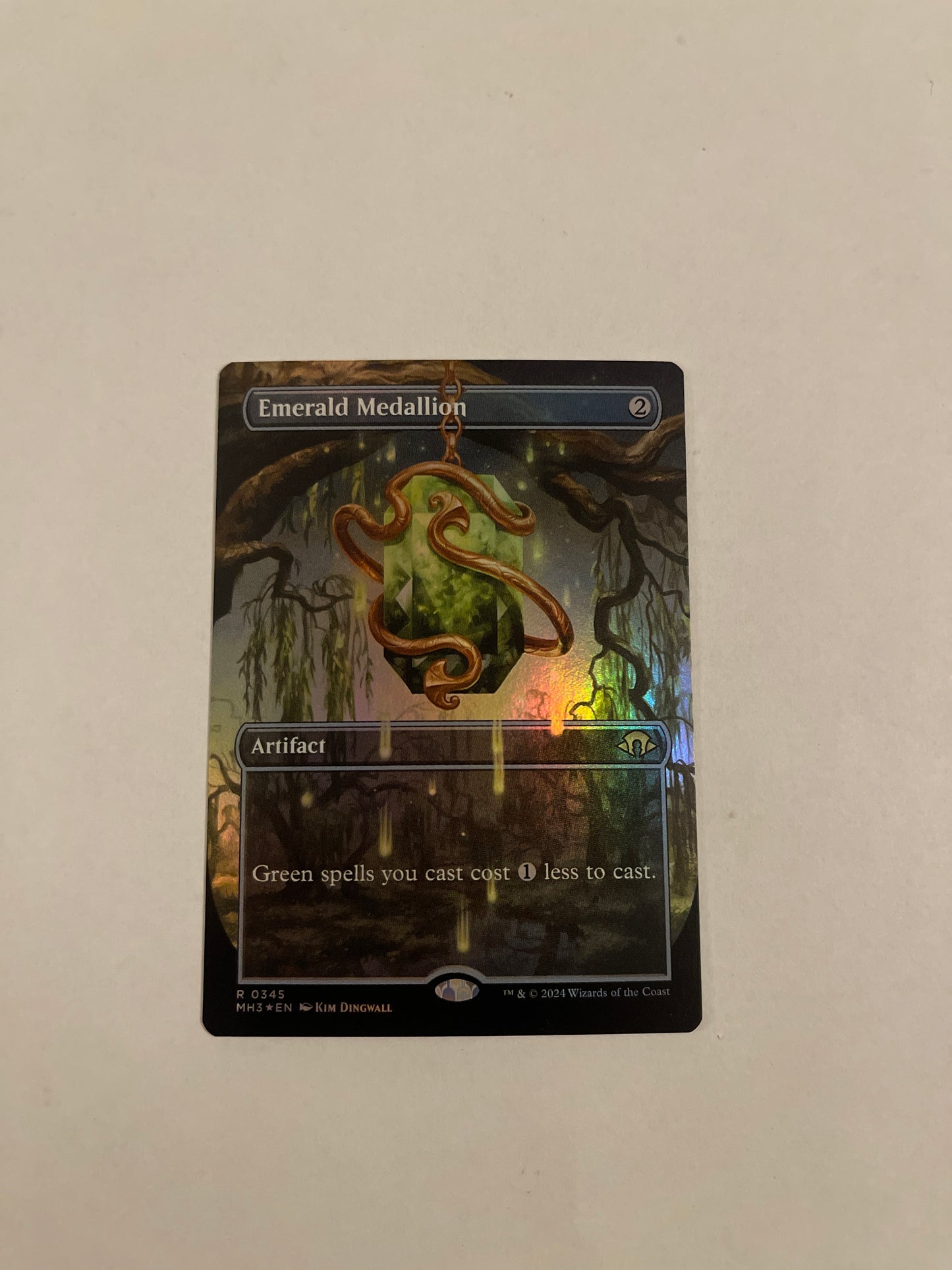 Emerald Medallion - Modern Horizons 3 345 BORDERLESS FOIL