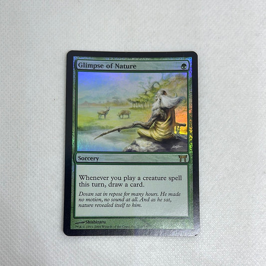 Glimpse of Nature - Champions of Kamigawa FOIL