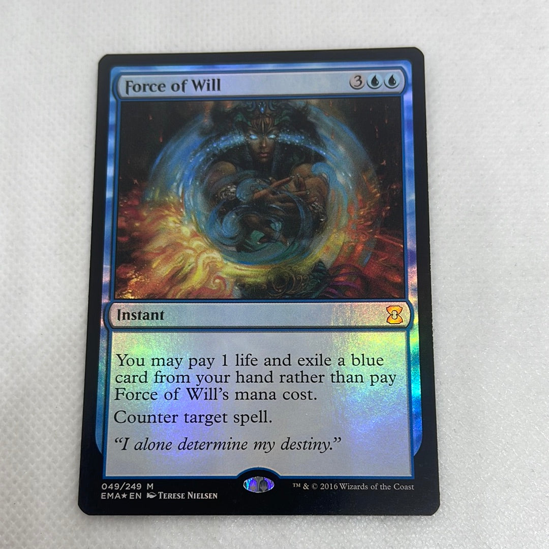 Force of Will - Eternal Masters Foil Making Mythic Force of Will - Eternal Masters Foil Making Mythic