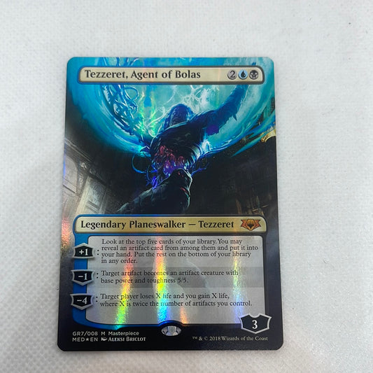 Tezzeret, Agent of Bolas - Masterpiece Series Mythic Edition FOIL #GR7