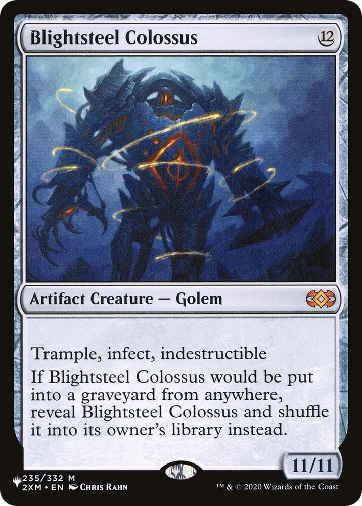 Blightsteel Colossus - Mystery Booster/The List #235