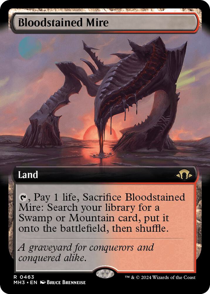 Bloodstained Mire - Modern Horizons 3 #463 EXTENDED ART