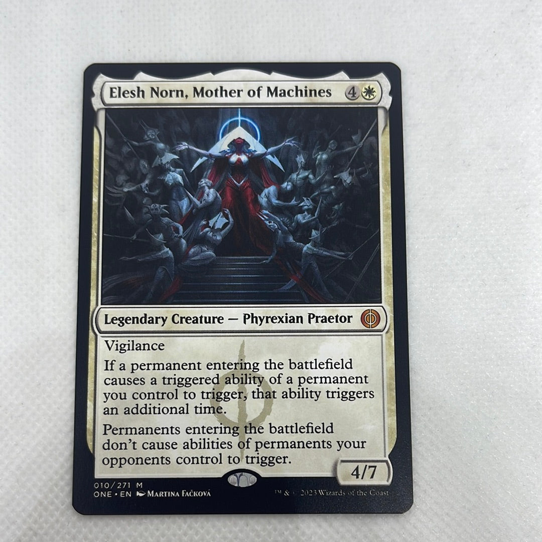 Eles Norn, Mother of Machines- Phyrexia: All Will Be One Making Mythic Eles Norn, Mother of Machines- Phyrexia: All Will Be One Making Mythic