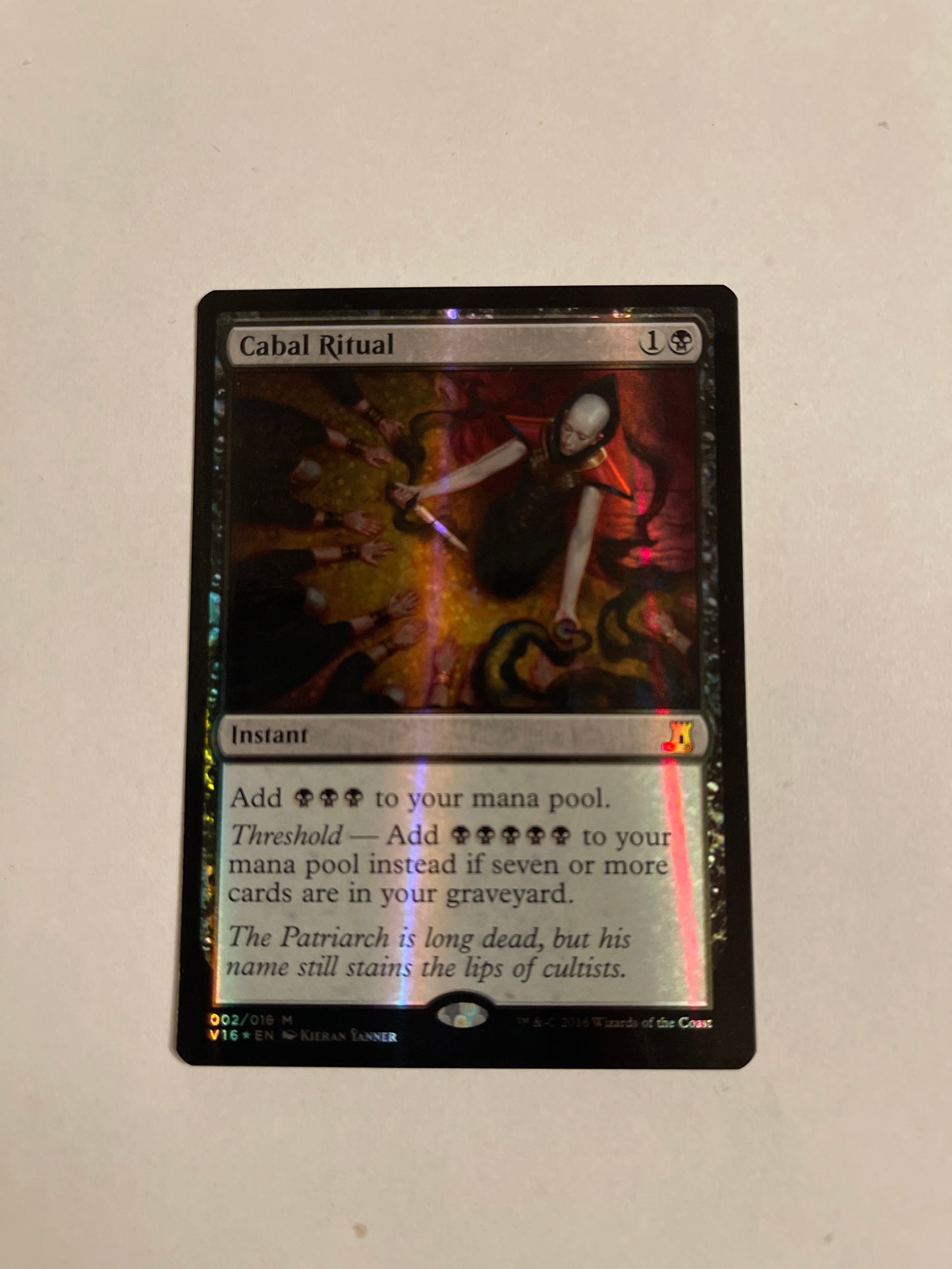 Cabal Ritual - From the Vault Lore 002 FOIL