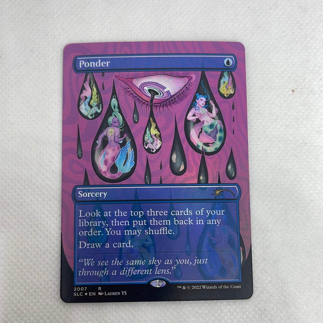 Ponder (Foil) - Secret Lair Making Mythic Ponder (Foil) - Secret Lair Making Mythic