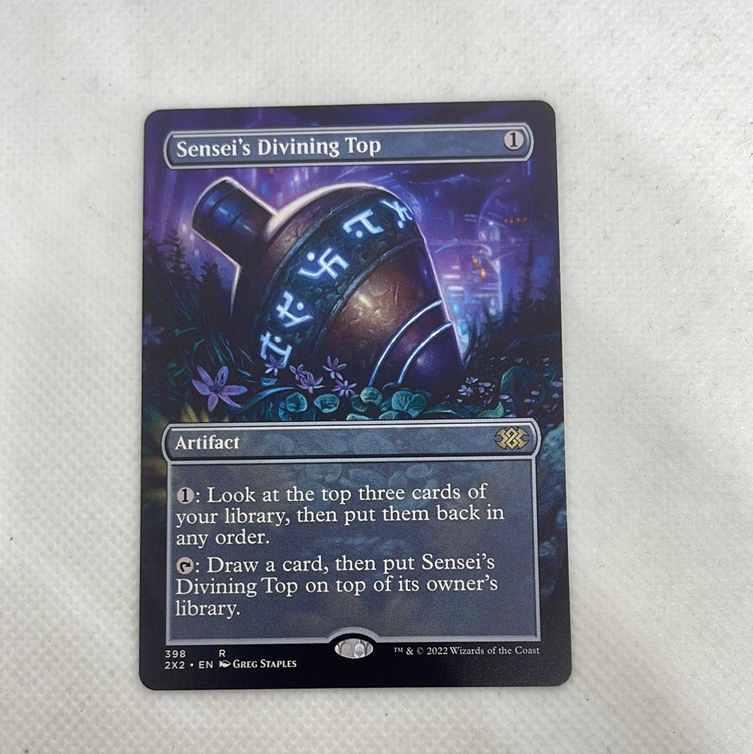 Sensei’s Divining Top - Double Masters 2022 BORDERLESS #398