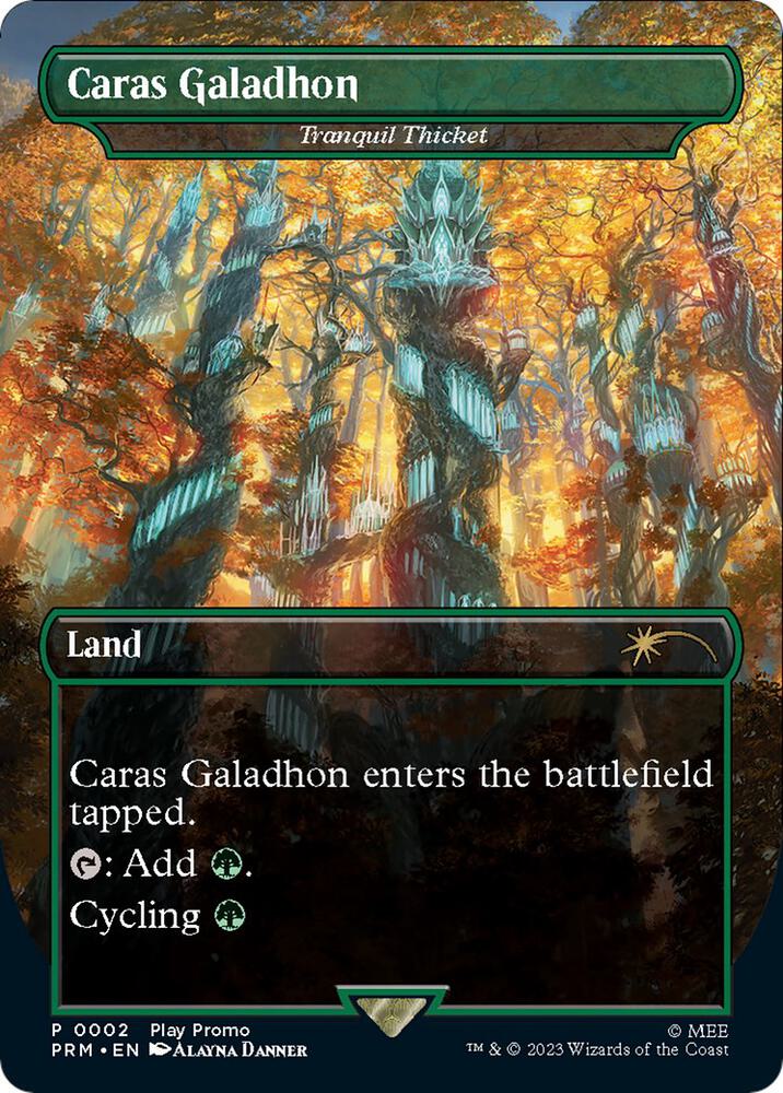 Tranquil Thicket / Caras Galadhon - Lord of the Rings Promo #0002