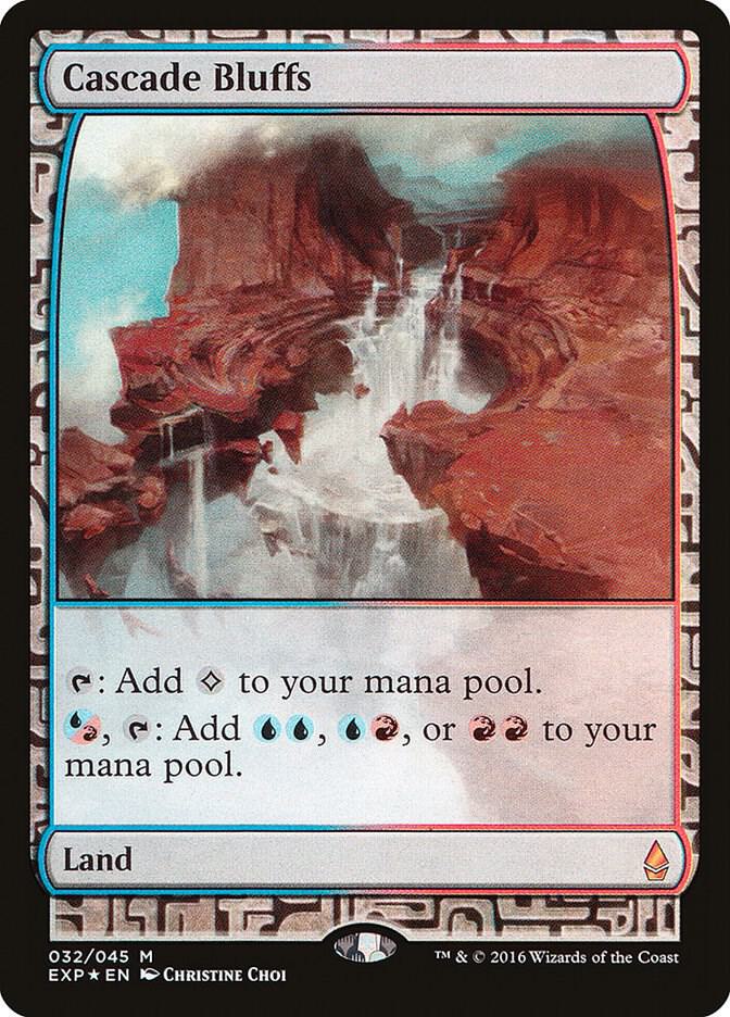 Cascade Bluffs - Zendikar Expeditions FOIL #032