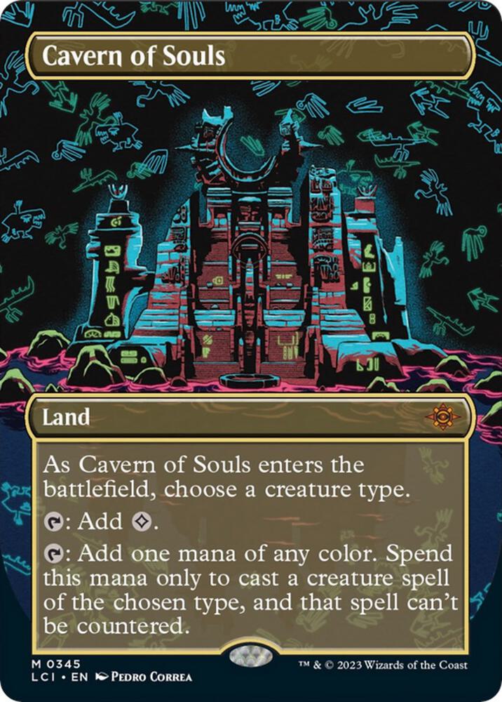 Cavern of Souls - The Lost Caverns of Ixalan #345 BORDERLESS