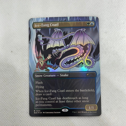 Ice-Fang Coatl - Secret Lair FOIL BORDERLESS