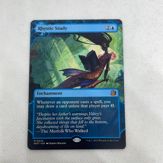 Rhystic Study - Wilds of Eldraine: Enchanting Tales #071