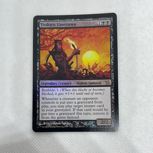 Toshiro Umezawa - Betrayers of Kamigawa FOIL