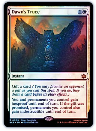 Dawn's Truce - Bloomburrow FOIL #0009