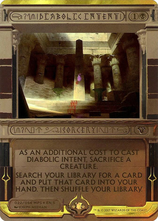 Diabolic Intent - Masterpiece Series Amonkhet #022 FOIL