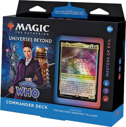 Doctor Who Commander Deck Masters of Evil