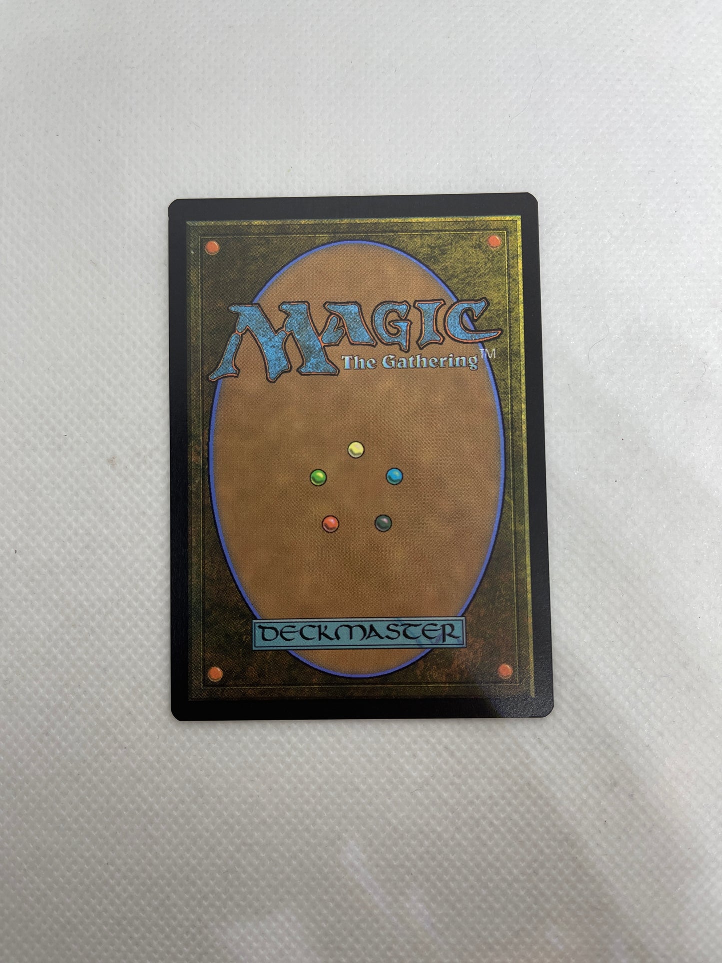 Card from 'Magic: The Gathering' on a textured gray background