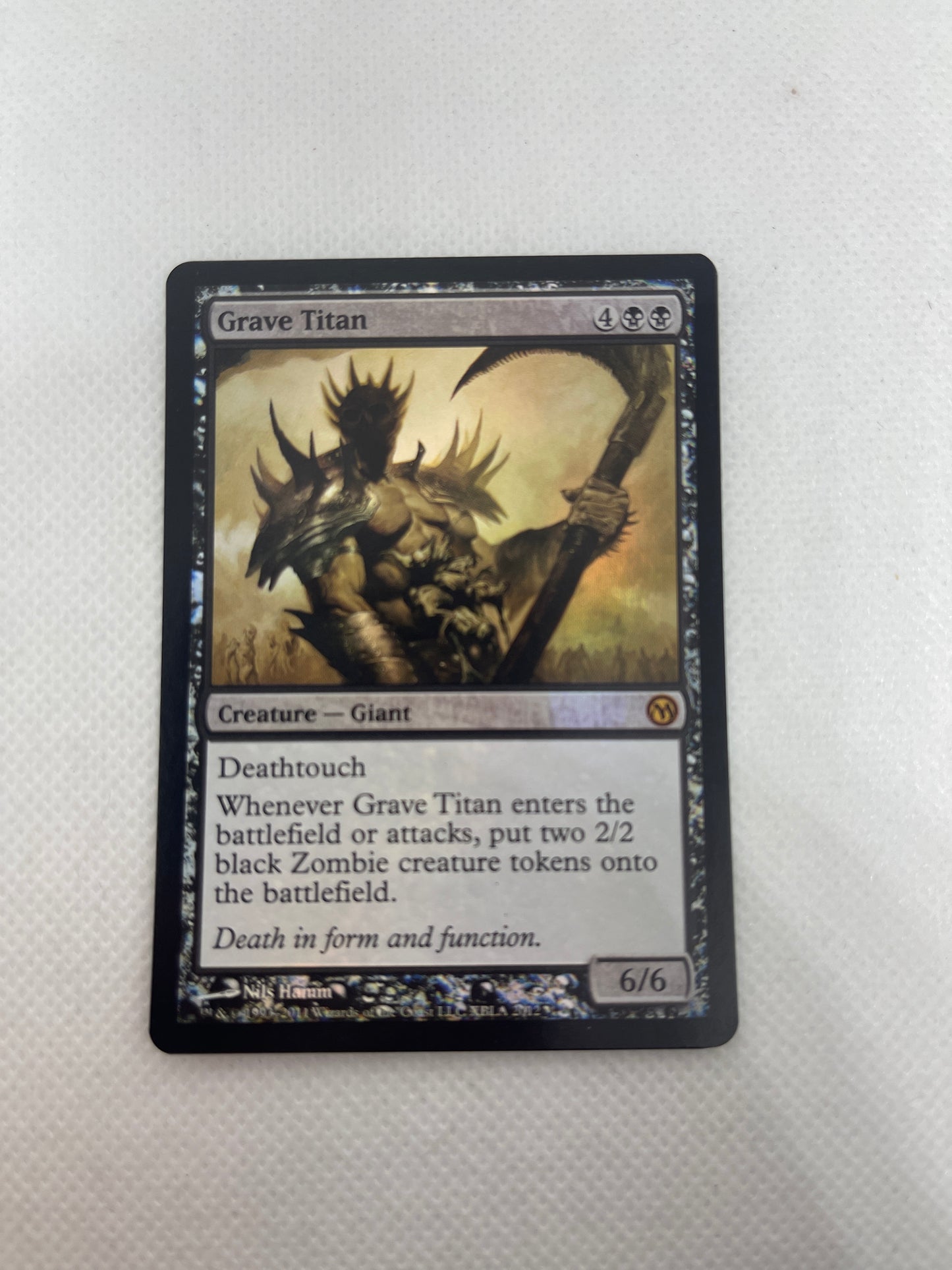 Grave Titan - Duels of the Planeswalkers Promo #2012 FOIL