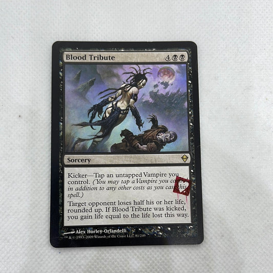 Blood Tribute - Zendikar STAMPED