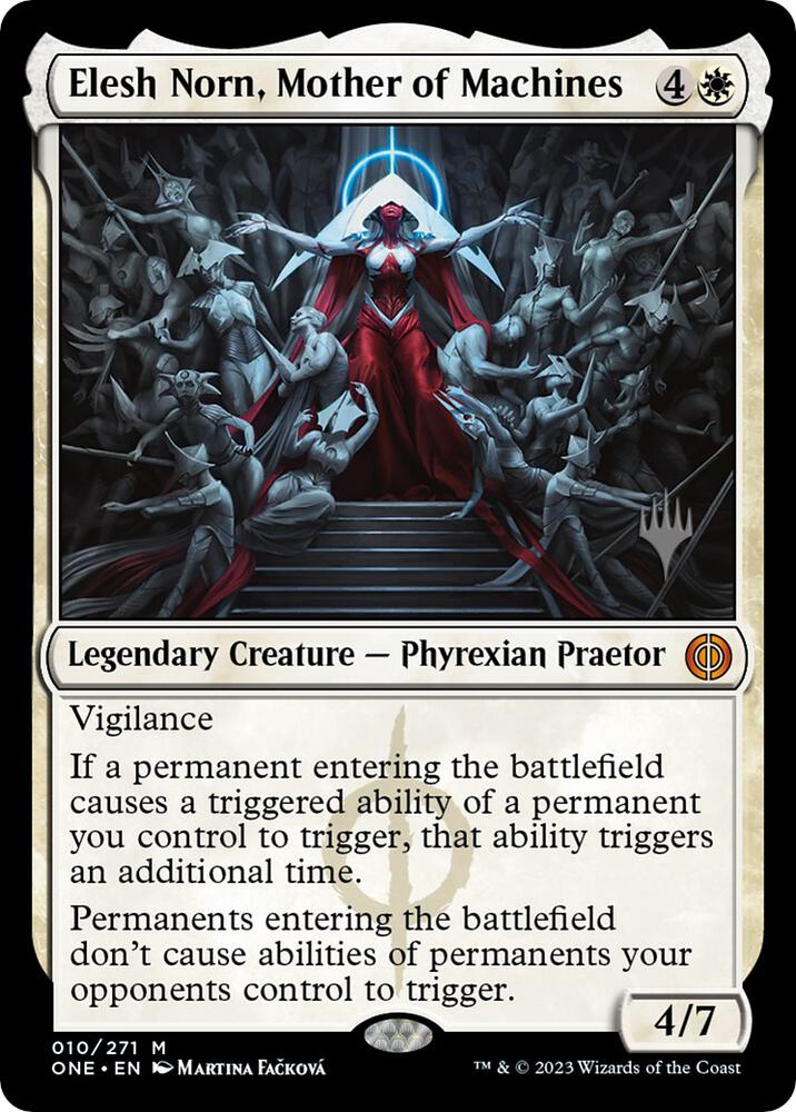 Elesh Norn, Mother of Machines - Phyrexia All Will Be One #010 PROMO PACK