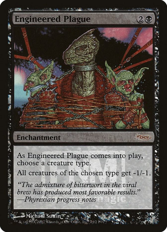 Engineered Plague - FNM Promo FOIL #007