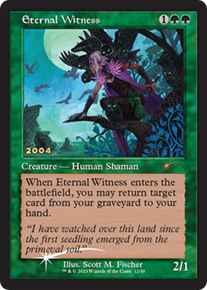 Eternal Witness - 30th Anniversary Promo #012 FOIL