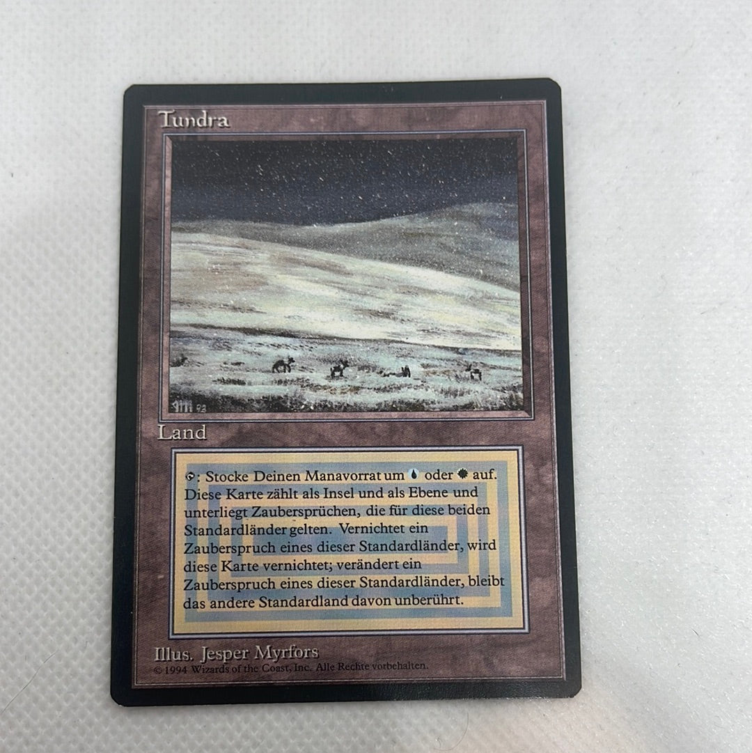 レビュー高評価商品 Tundra Mythic Making – GERMAN Bordered Black Foreign - マジック：ザ・ギャザリング