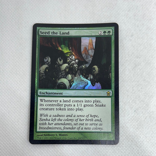 Seed the Land - Saviors of Kamigawa FOIL