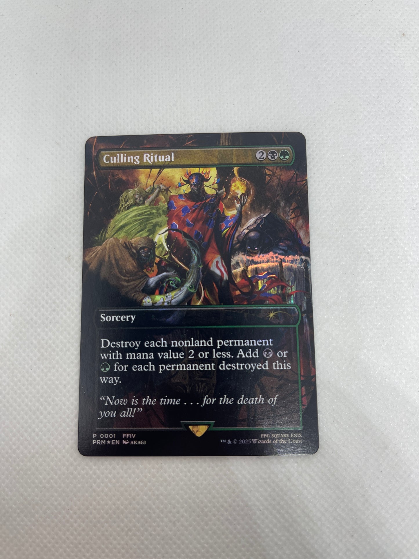 Culling Ritual - Promo #0001 FOIL