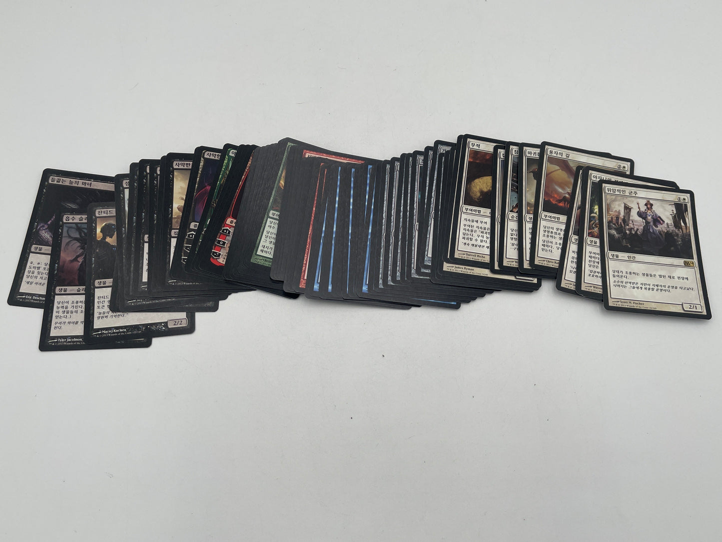 Korean language Magic 2014 Rares and Mythics complete set