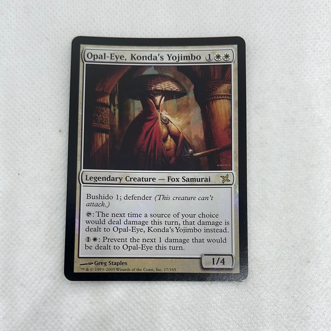 Opal-Eye, Konda's Yojimbo - Betrayers of Kamigawa FOIL