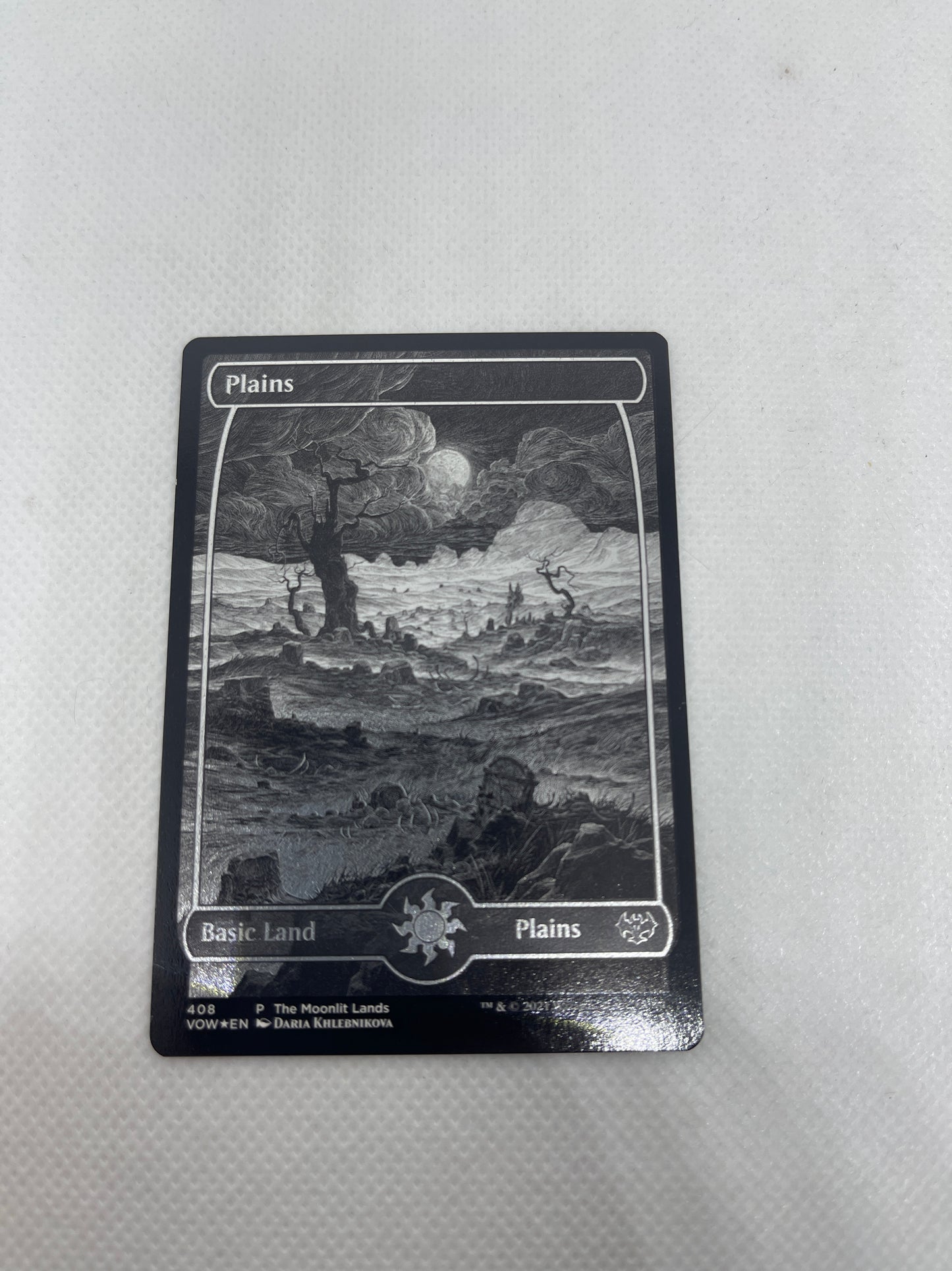 Plains - Moonlit Land Promo #408 FOIL ETCHED