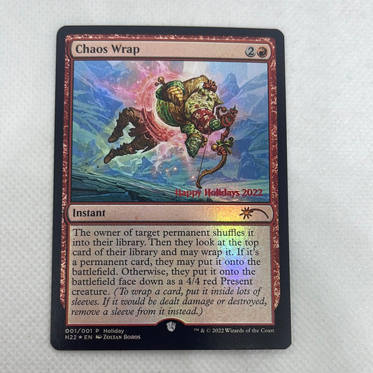 Chaos Wrap - Holiday Promo