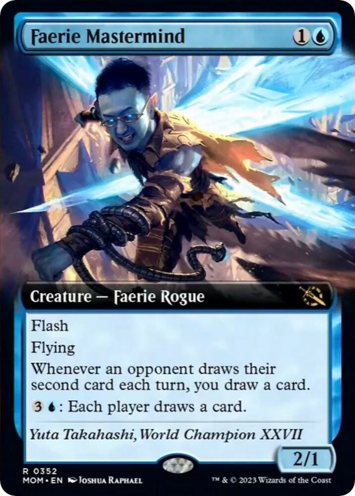 Faerie Mastermind - March of the Machines #352 EXTENDED ART
