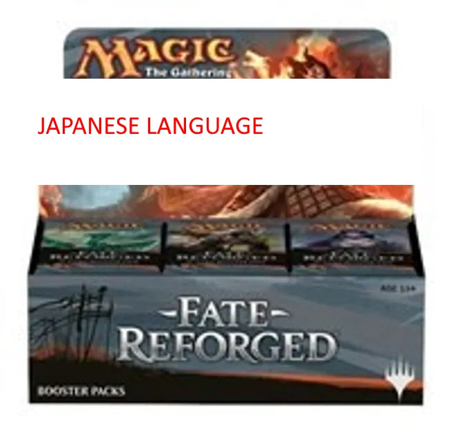 Fate Reforged JAPANESE LANGUAGE Booster Display Making Mythic Fate Reforged JAPANESE LANGUAGE Booster Display Making Mythic