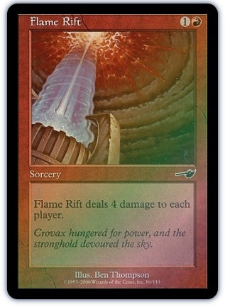 Flame Rift - Nemesis 0080 FOIL