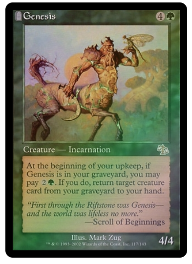 Genesis - Judgment FOIL #117