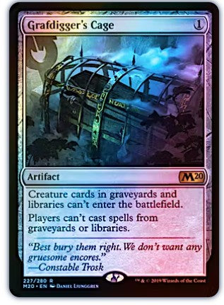 Grafdigger's Cage - Magic 2020 Core Set FOIL #0227