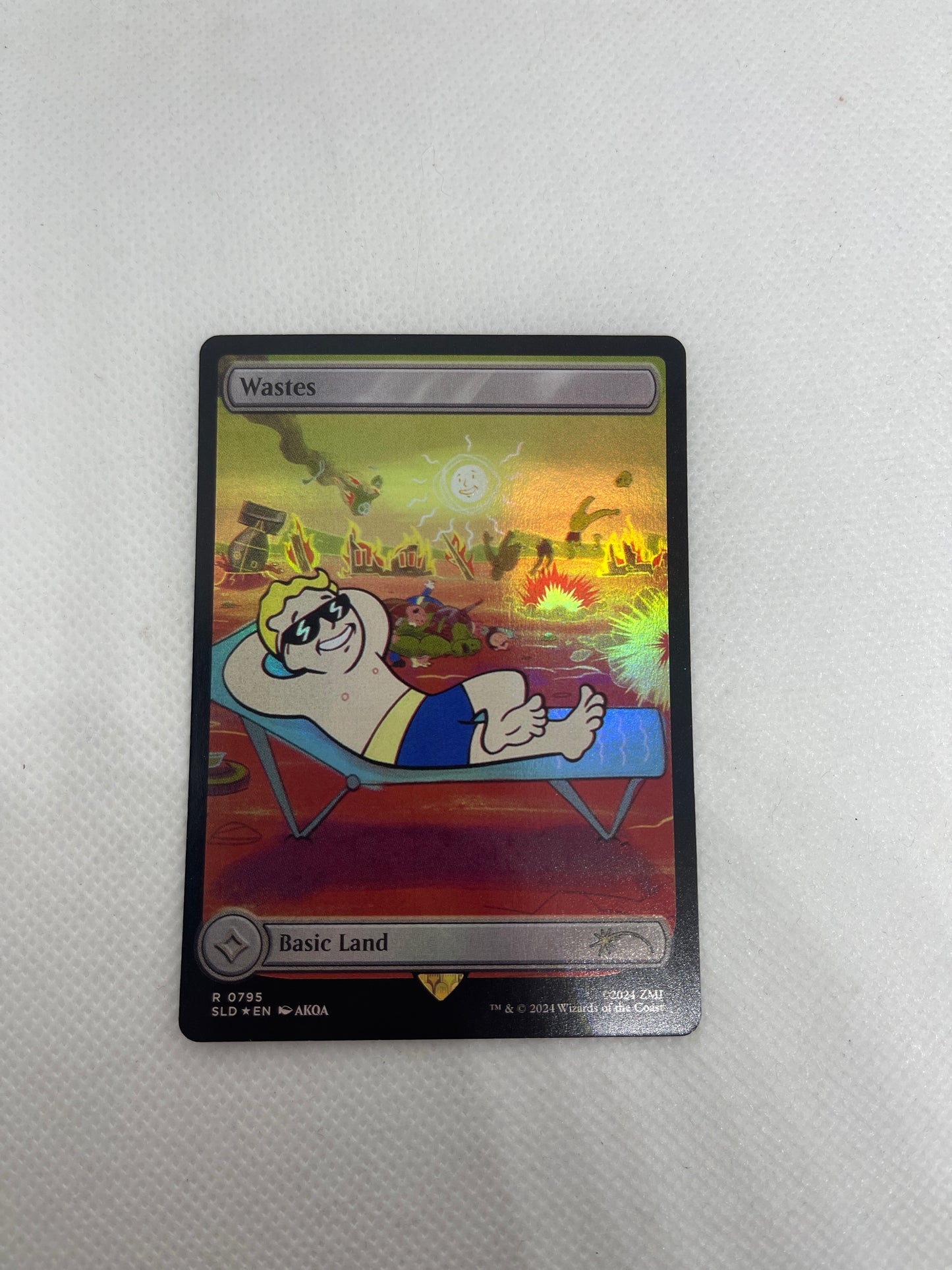 Wastes - Secret Lair #795 RAINBOW FOIL