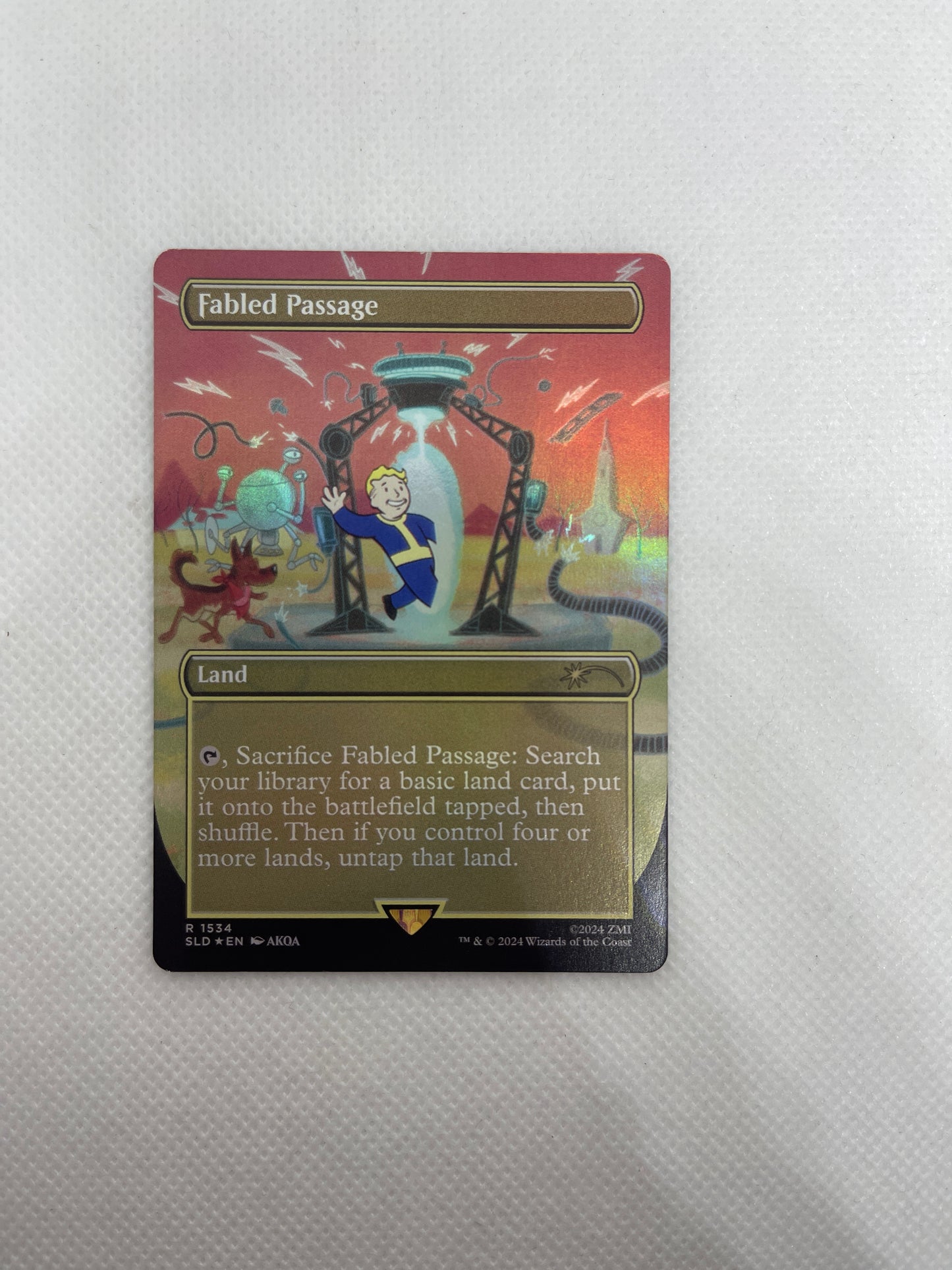 Fabled Passage - Secret Lair #1534 RAINBOW FOIL