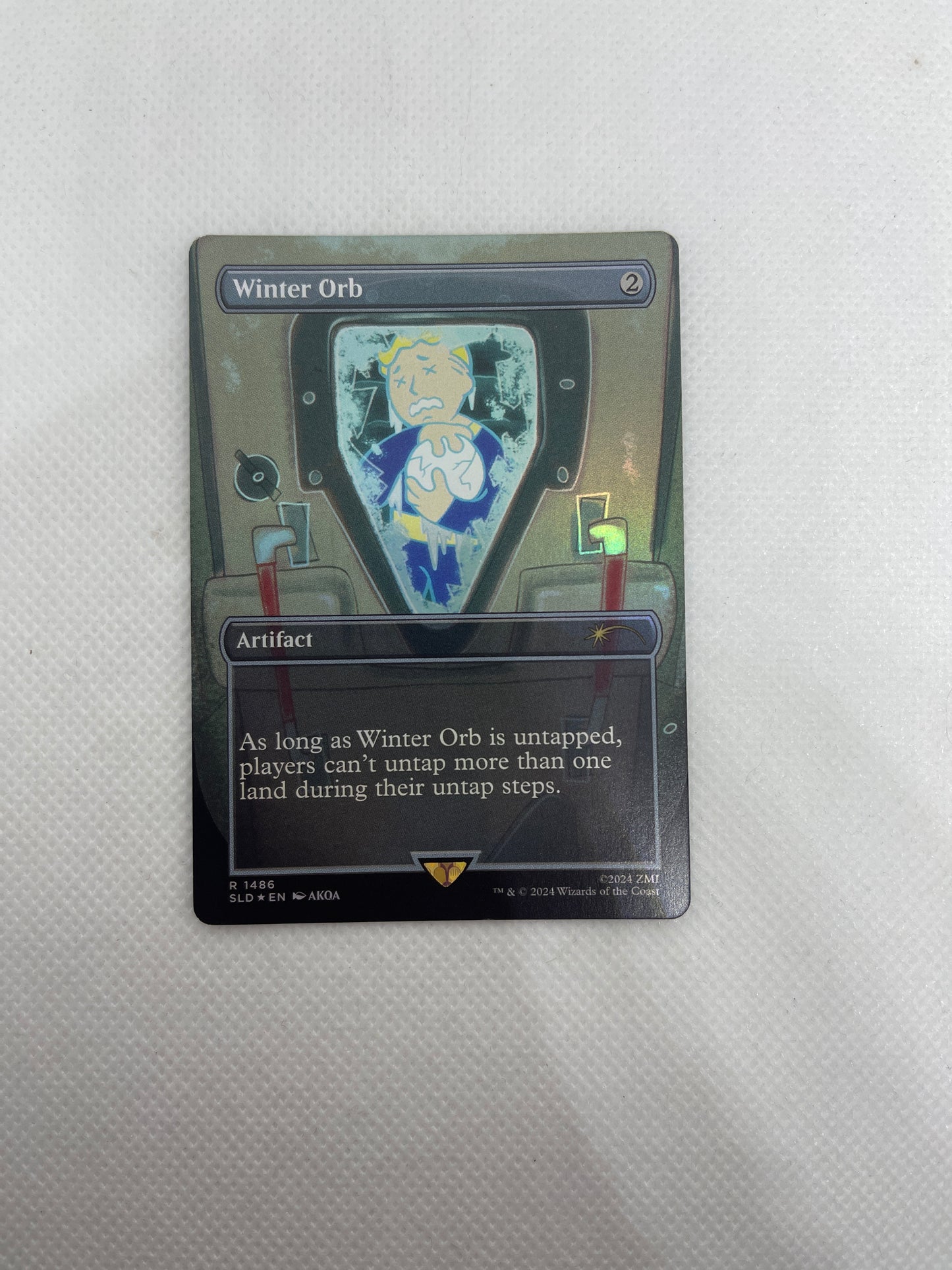 Winter Orb - Secret Lair #1486 RAINBOW FOIL