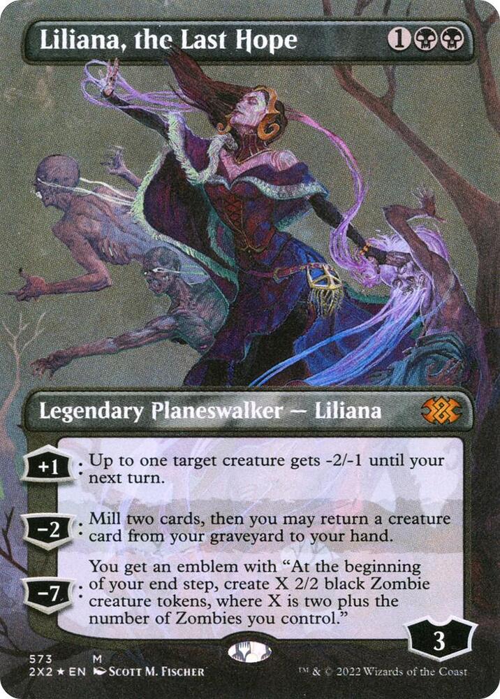 Liliana, the Last Hope - Double Masters 2X2 Textured Foil #0573