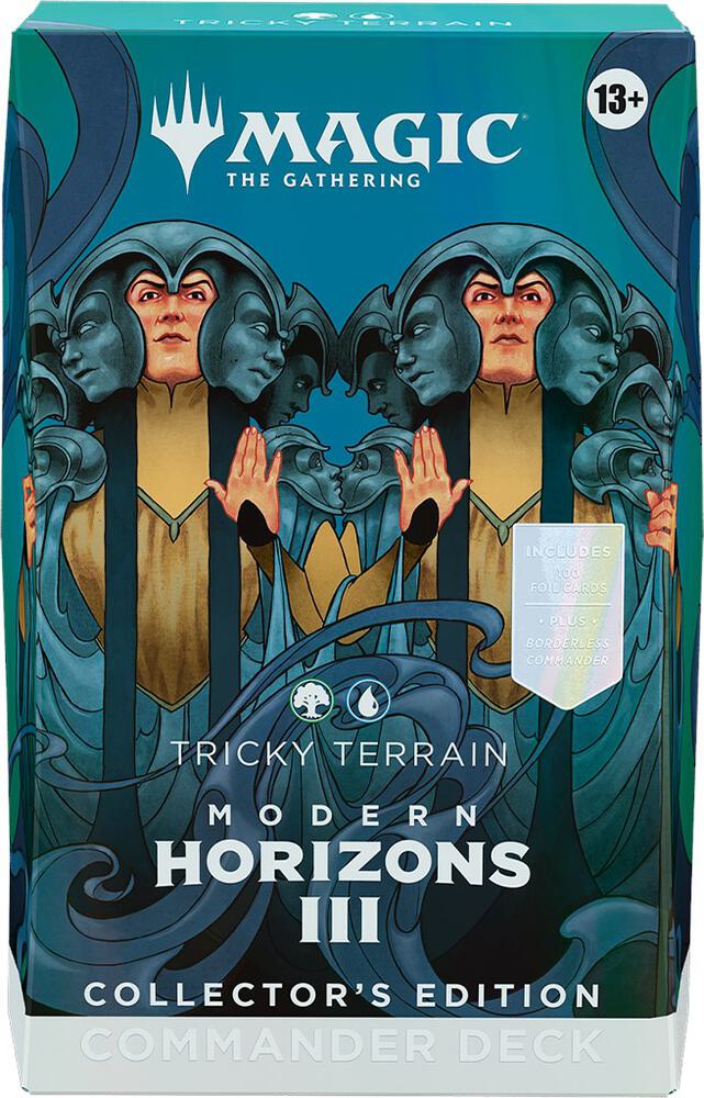 Modern Horizons 3 Commander Deck Tricky Terrain COLLECTOR'S EDITION