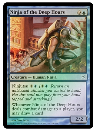 Ninja of the Deep Hours - Betrayers of Kamigawa #044 FOIL